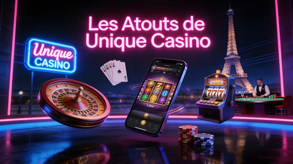 Les Atouts de Unique Casino : guide unique casino pour les joueurs en France
